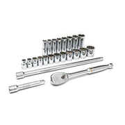 80707 Gearwrench, Mechanics Tool Set, 1/2 Inch Drive Tang, 6 & 12 Point, SAE