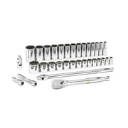 80714D Gearwrench, Mechanics Tool Set, 1/2 Inch Drive Tang, 12 Point, Standard