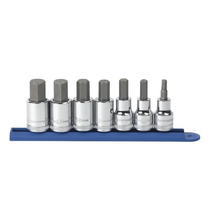 80720 Gearwrench, Socket Set, 1/2 Inch Drive, Hex, 19MM, Standard, Hard Stamped
