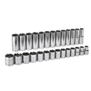 80729 Gearwrench, Socket Set, 1/2 Inch Drive, 6 Point, 1-1/2 Inch, Alloy Steel