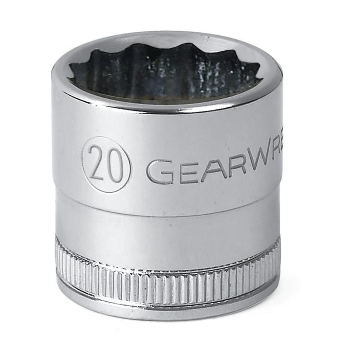 80768 Gearwrench, Socket, 1/2 Inch Drive, 12 Point, 15/16 Inch, Alloy Steel, SAE