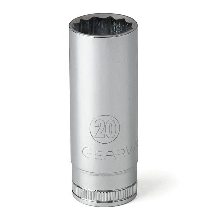 80784 Gearwrench, Socket, 1/2 Inch Drive, 12 Point, 13 MM, Full Polish Chrome