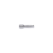 81119 Gearwrench, Extension, 2 Inch, 1/4 Inch Drive Tang, Full Polish Chrome