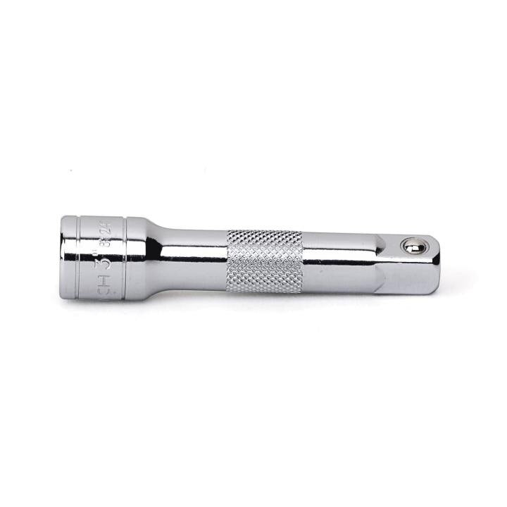 81241 Gearwrench, Extension, 3 Inch, 3/8 Inch Drive Tang, Full Polish Chrome