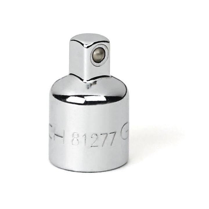 81277 Gearwrench, Adapter, 3/8 Inch F x 1/4 Inch M Size, 3/8 Inch Drive, 1 Inch