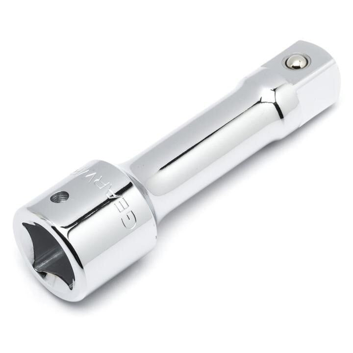 81411 Gearwrench, Extension, 5 Inch, 3/4 Inch Drive Tang, Full Polish Chrome