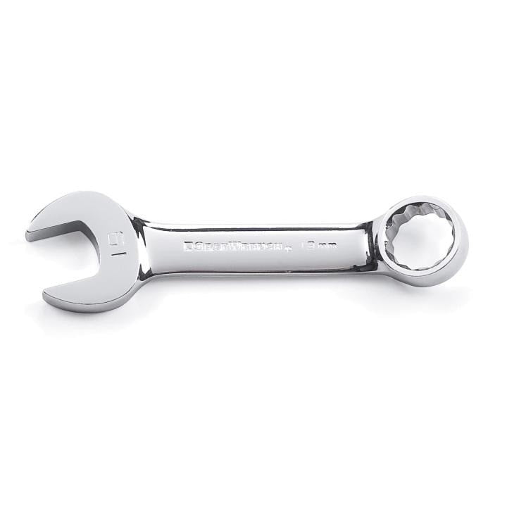 81643 Gearwrench, Stubby Combination Wrench, 12 Point Drive, 19MM, Alloy Steel