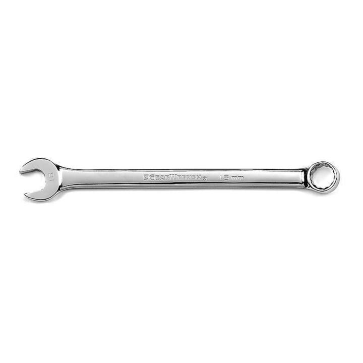 81673 Gearwrench, Long Pattern Combination Wrench, 12 Point Drive, 16MM, Long