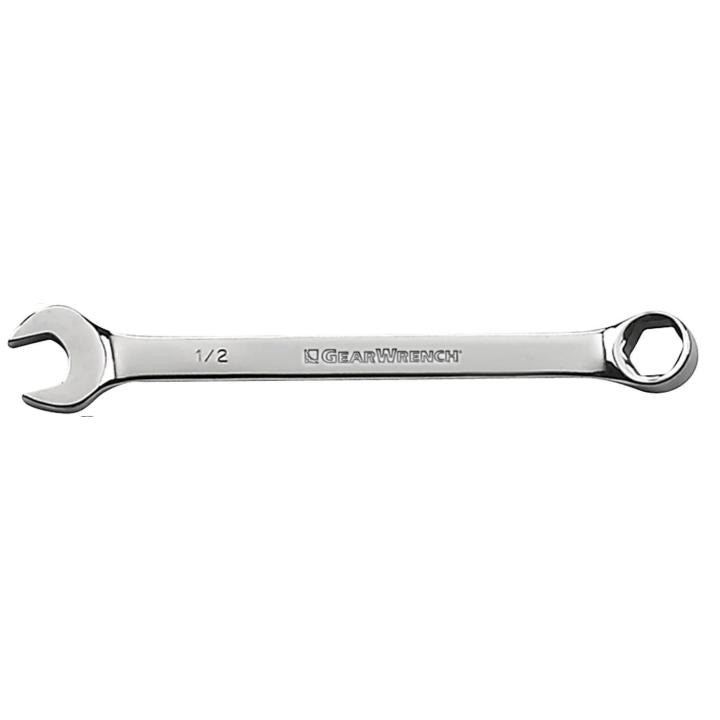 81760D Gearwrench, Long Length Combination Wrench, 6 Point Drive, 12MM, Standard