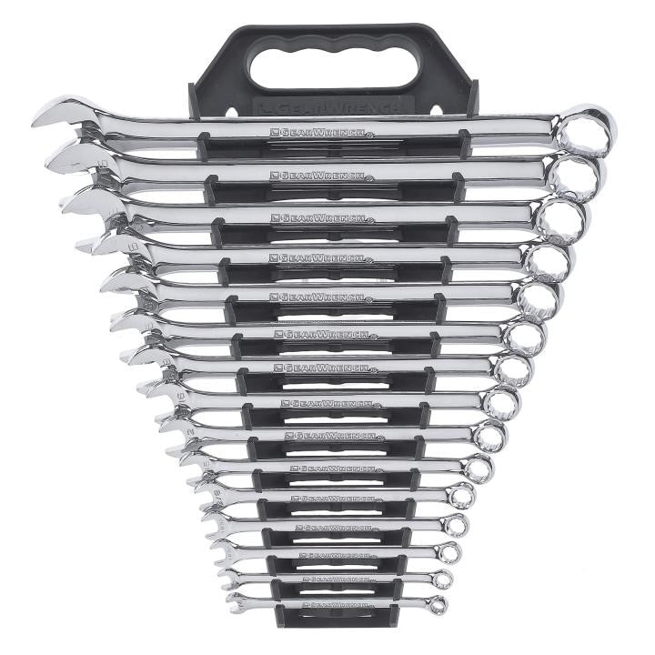 81901 Gearwrench, Long Pattern Combination Wrench Set, 12 Point Drive, Long