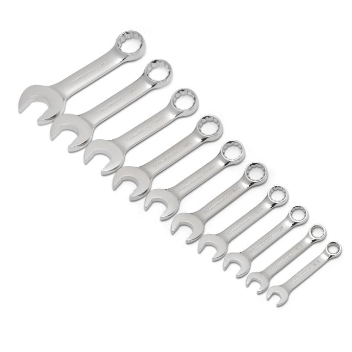 81905 Gearwrench, Stubby Combination Wrench Set, 12 Point Drive, Alloy Steel