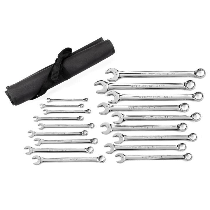 81920 Gearwrench, Long Pattern Combination Wrench Set, 12 Point Drive, Long