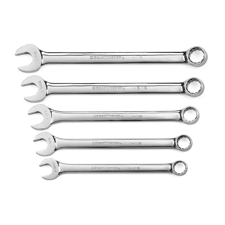 81921 Gearwrench, Long Pattern Combination Wrench Set, 12 Point Drive, Long