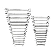 81923 Gearwrench, Combination Wrench Set, 6 Point Drive, Full Polish Chrome