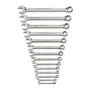 81924 Gearwrench, Combination Wrench Set, 6 Point Drive, Full Polish Chrome