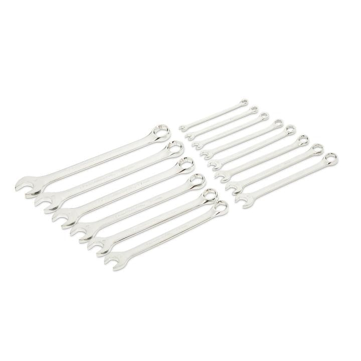 81925 Gearwrench, Combination Wrench Set, 6 Point Drive, Full Polish Chrome