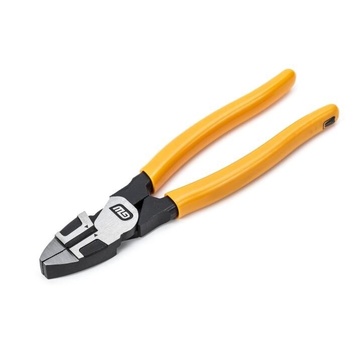 82180-06 Gearwrench, Lineman's Pliers, Pitbull, Polished, Alloy Steel, Straight