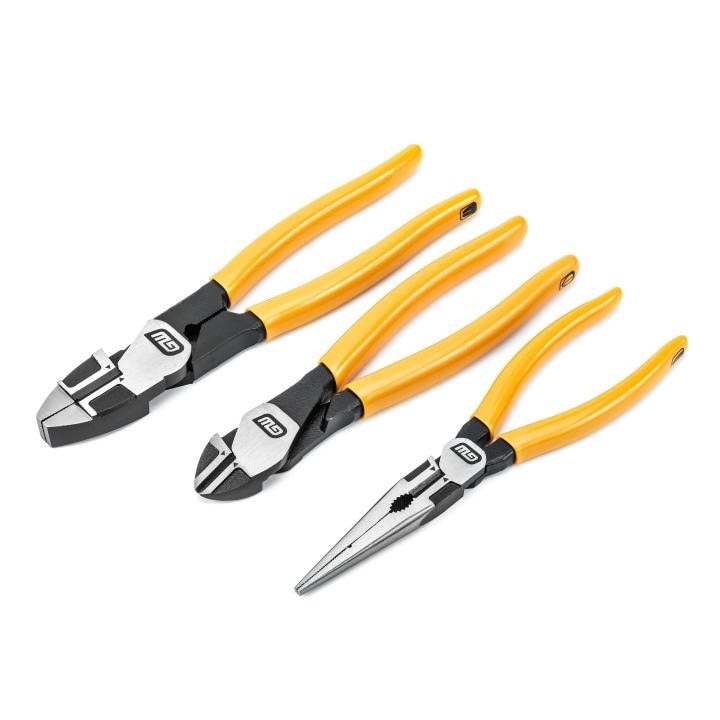 82202-06 Gearwrench, Mixed Plier Set, Pitbull, Polished, Alloy Steel, Straight
