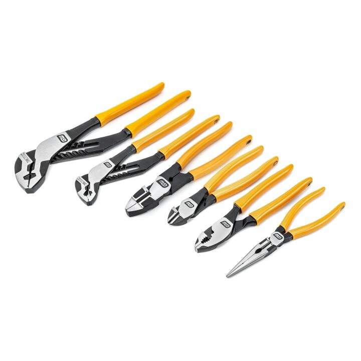 82204-06 Gearwrench, Mixed Plier Set, Pitbull, Polished, Alloy Steel, Straight
