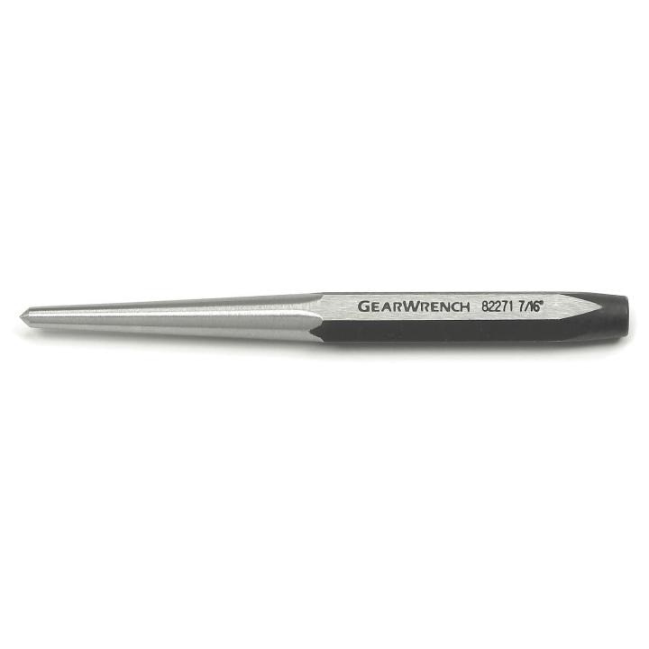 82271 Gearwrench, Center Punch, 1/4 Inch x 5-1/2 Inch, Center Punch, Alloy Steel