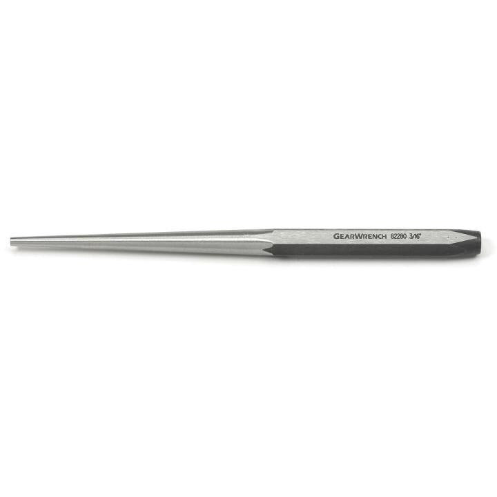 82278 Gearwrench, Long Taper Punch, 1/8 Inch x 8 Inch, Long Taper, Alloy Steel