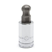 82506 Gearwrench, Bit Socket, 3/8 Inch Drive, Ball Hex, 0.906 Inch, 10 MM