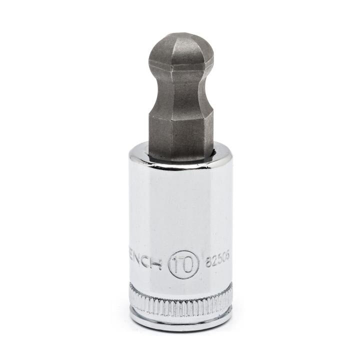 82506 Gearwrench, Bit Socket, 3/8 Inch Drive, Ball Hex, 0.906 Inch, 10 MM