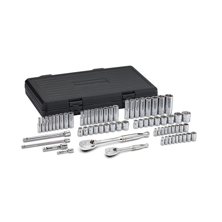 83000 Gearwrench, Mechanics Tool Set, 1/4 Inch 3/8 Inch Drive Tang, Alloy Steel