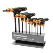 10 Piece SAE Ball End T-Handle Hex Key Set