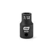 84101 Gearwrench, Impact Socket, 1/4 Inch Drive, 6 Point, Manganese Phosphate
