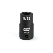 84103 Gearwrench, Impact Socket, 1/4 Inch Drive, 6 Point, Manganese Phosphate