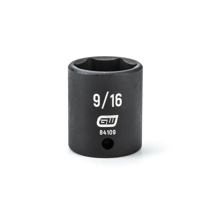 84109 Gearwrench, Impact Socket, 1/4 Inch Drive, 6 Point, Manganese Phosphate