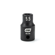 84114 Gearwrench, Impact Socket, 1/4 Inch Drive, 6 Point, Manganese Phosphate