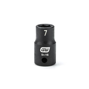 84116 Gearwrench, Impact Socket, 1/4 Inch Drive, 6 Point, Manganese Phosphate