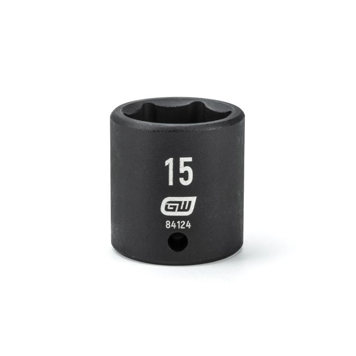 84124 Gearwrench, Impact Socket, 1/4 Inch Drive, 6 Point, Manganese Phosphate