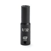 84129 Gearwrench, Impact Socket, 1/4 Inch Drive, 6 Point, Manganese Phosphate