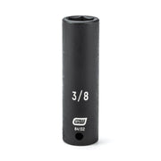 84132 Gearwrench, Impact Socket, 1/4 Inch Drive, 6 Point, Manganese Phosphate