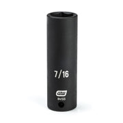 84133 Gearwrench, Impact Socket, 1/4 Inch Drive, 6 Point, Manganese Phosphate