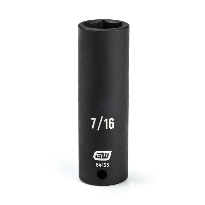 84133 Gearwrench, Impact Socket, 1/4 Inch Drive, 6 Point, Manganese Phosphate