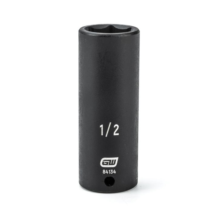 84134 Gearwrench, Impact Socket, 1/4 Inch Drive, 6 Point, Manganese Phosphate