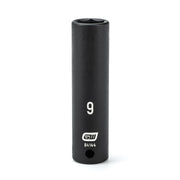 84144 Gearwrench, Impact Socket, 1/4 Inch Drive, 6 Point, Manganese Phosphate