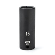 84148 Gearwrench, Impact Socket, 1/4 Inch Drive, 6 Point, Manganese Phosphate