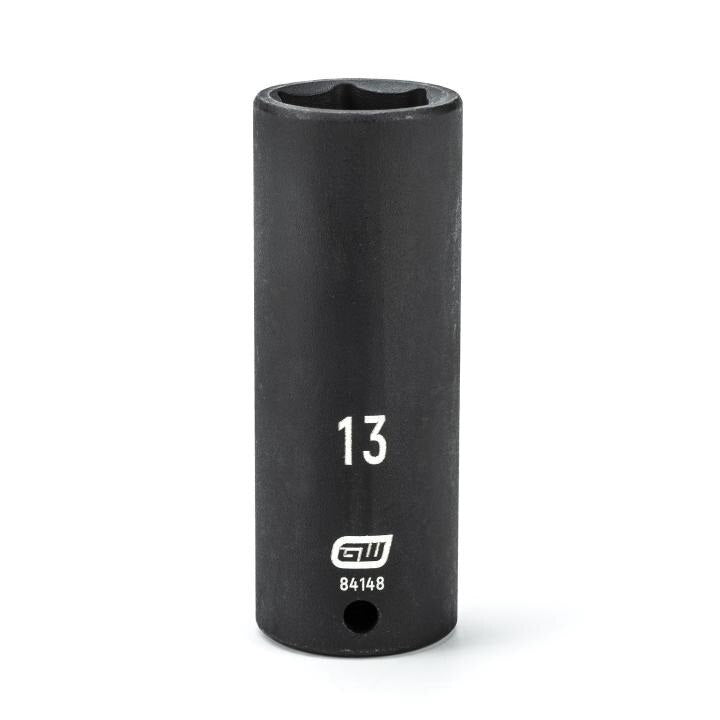 84148 Gearwrench, Impact Socket, 1/4 Inch Drive, 6 Point, Manganese Phosphate