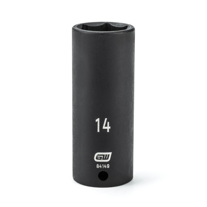 84149 Gearwrench, Impact Socket, 1/4 Inch Drive, 6 Point, Manganese Phosphate
