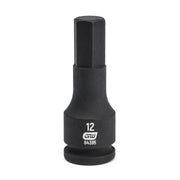 84395 Gearwrench, Impact Bit Socket, 3/8 Inch Drive, Hex, 12 MM, Standard