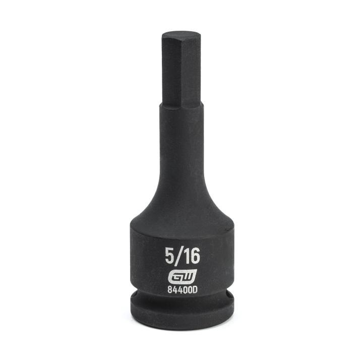 84400 GearWrench 3/8" DR IMPACT HEX SOCKET 5/16"