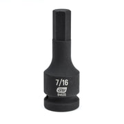 84635 Gearwrench, Impact Bit Socket, 1/2 Inch Drive, Hex, 7/16 Inch, Standard