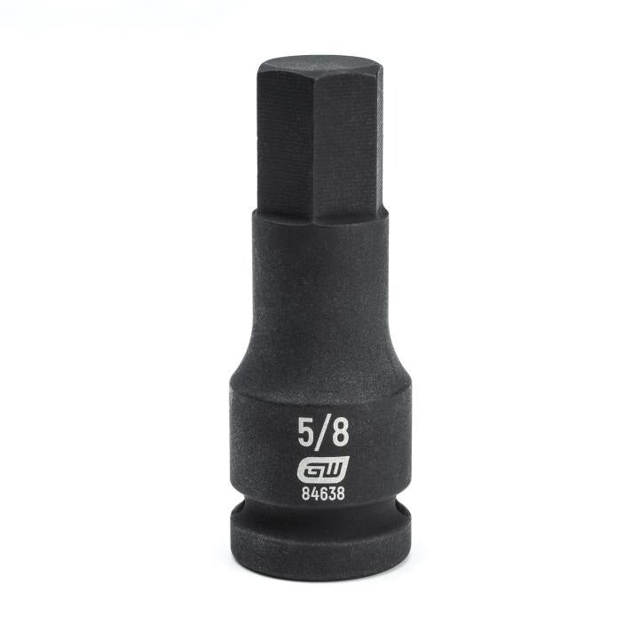 84638 Gearwrench, Impact Bit Socket, 1/2 Inch Drive, Hex, 5/8 Inch, Standard