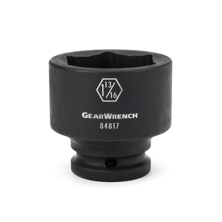 84820 Gearwrench, Impact Socket, 3/4 Inch Drive, 6 Point, Manganese Phosphate