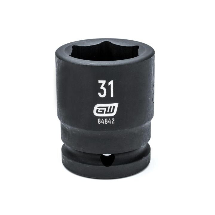 84842 Gearwrench, Impact Socket, 3/4 Inch Drive, 6 Point, Manganese Phosphate